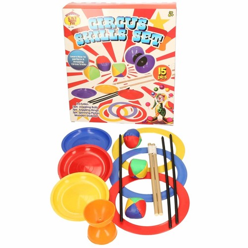 Zirkus geschicklichkeit set - zirkus,