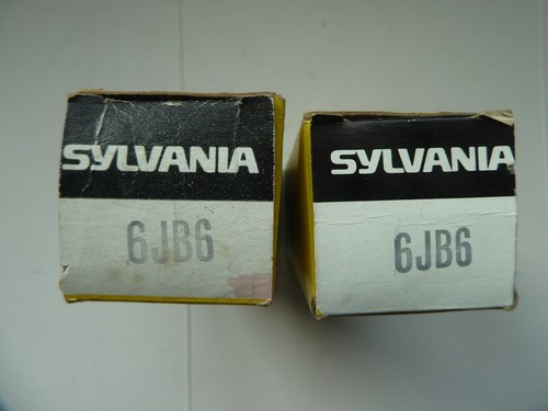 6jb6 paar sylvania endröhren - 6jb6,
