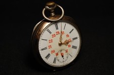 Omega Taschenuhr 800er Silber