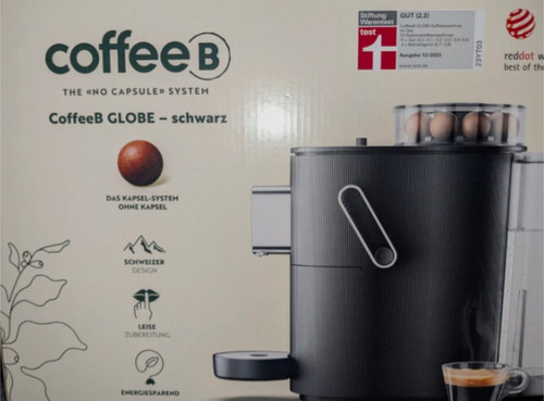 Coffee maschine schwarz neu - b,