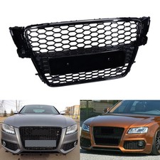 RS Stil Honeycomb Frontgrill Kühlergitter für Audi A5 S5 8T 07-11 Cabriolet 8F7