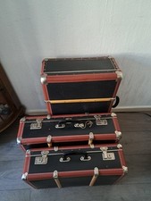 3 X Koffer In Koffer, Vintage