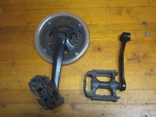 Stahl MTB Kurbelgarnitur 3-fach, 48/36/24 Zähne