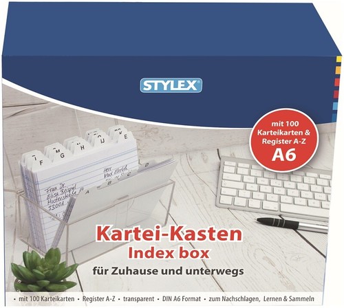 Stylex karteikasten din - stylex, a6