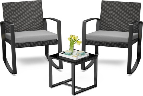 Balkonmöbel set teilig - balkonmöbel-set, 3-teilig