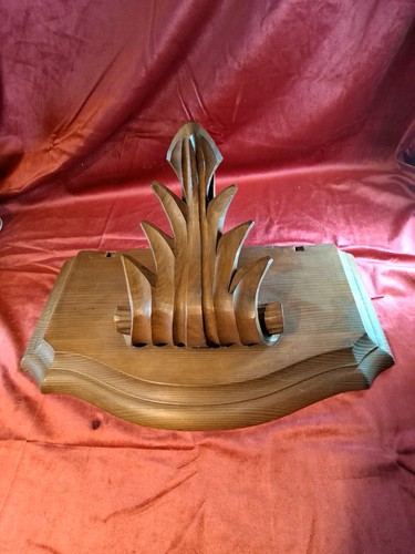 Alte große wandkonsole holz - alte,