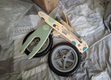 Laufrad Holz " Rico" KIDS Grau