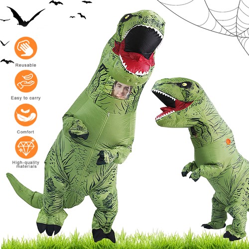 Rex kostüm aufblasbar 9m - t-rex, 1.9m
