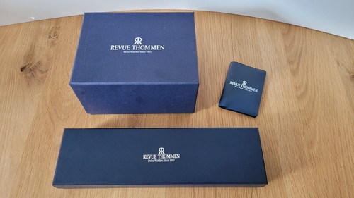Revue thommen uhrenbox - mit, und