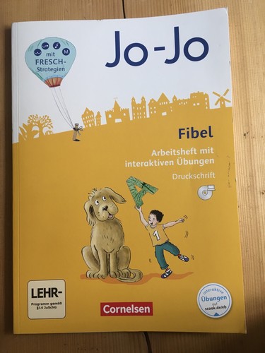 Fibel arbeitsheft mit - jo-jo,