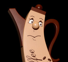 Moderne Räucherfigur