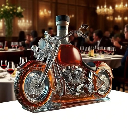 Motorrad whisky dekanter - whisky,