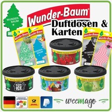 WUNDERBAUM Auto Lufterfrischer Duft Camper Wohnung VIELE DÜFTE | DOSE & KARTE