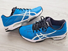 ASICS Gel Solution Speed 3 Clay Sandplatz TENNIS Schuhe Gr.40 (US 7) blau E601N