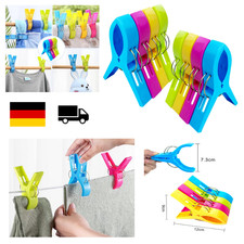 Wäscheklammer 8 Stück Farben