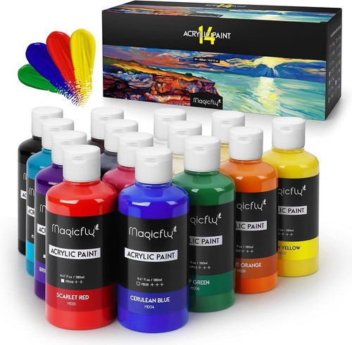 Acrylfarben set farben 280 - acrylfarben,