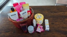 XXL Beautypaket Shampoo Duschgel Isana Balea Lascana 18tlg NEU mit Körbchen 