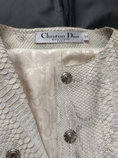 Dior vintage python mantel - vintage,