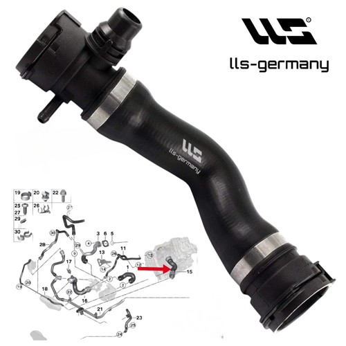 Kühlerschlauch für bmw 3er - kühlerschlauch,