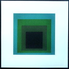 JOSEF ALBERS  Farb-Druckgrafik