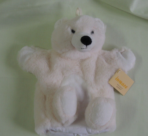 Handpuppen eisbär kinder - 1x,