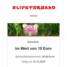 10€ Deutsche Bahn DB eCoupon Code Gutschein Rabatt Key ⚡️ 24/7 BLITZVERSAND ⚡️
