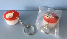 TUPPERWARE Schlüsselanhänger Salat Karussell, Salatschleuder, rot, neu in OVP