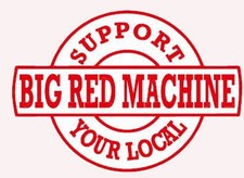 300 HELLS ANGELS Support 81 Aufkleber „SUPPORT YOUR LOCAL BIG RED MACHINE“