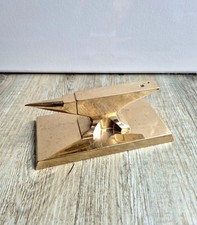 massiver alter Amboss Juwelier Goldschmied Silberschmied - voll Messing Werkzeug