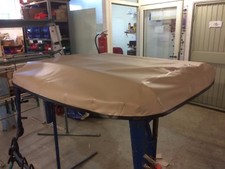 Fritzmeier Verdeck  Trecker Dachplane M210-214 kurz 1280 mm