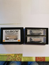 Spur N Micro Trains Line 99305590 D&RGW weathered Hopper 2-Pack