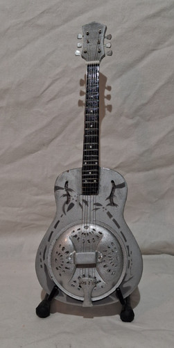 Miniatur gitarre mark knopfler - miniatur,