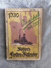 Köhlers Flottenkalender 1930