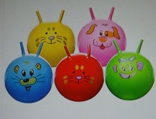 11 x Hüpfball Tiergesichter