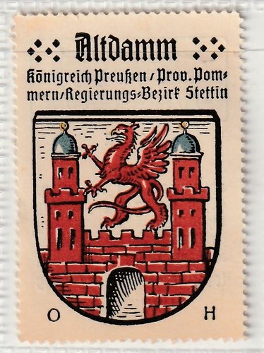 Altdamm kaffee hag wappen - altdamm,,