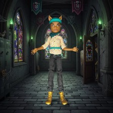 MONSTER HIGH V7961 FORBIDDEN LOVE - CLAWD WOLF / MATTEL 2011