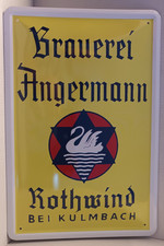 Blechschild bier brauerei - blechschild,