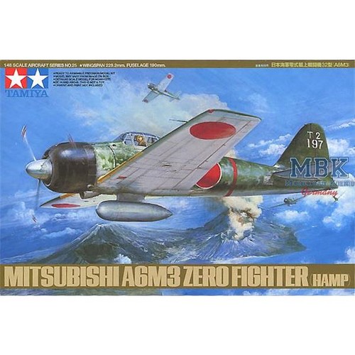 Tamiya 61025 mitsubishi a6m3 - tamiya,