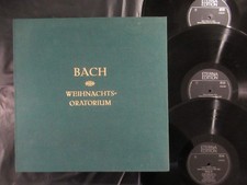 BACH Weihnachtsoratorium / 3 LP Reissue BOX SET DDR 1977 ETERNA 826690-692