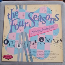 LP Vinyl The Four Seasons Featuring Frankie Valli