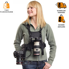 Kameragurt Weste für 2