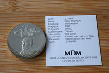 20 Mark DDR Freiherr vom Stein