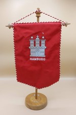 Schmuck - u. Tischwimpel - Wappen der Freien- u. Hansestadt Hamburg