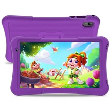 PRITOM Kinder Tablet 10 Zoll Android 12 4+32GB WLAN Dual Kamera Lernspiel Gesche