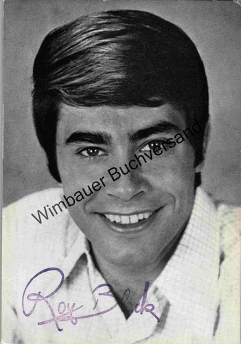 Autogrammkarte roy black - autogrammkarte,