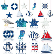 24 Stück Maritime Deko