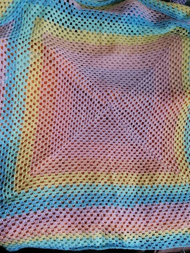 Granny square häkeldecke - granny,