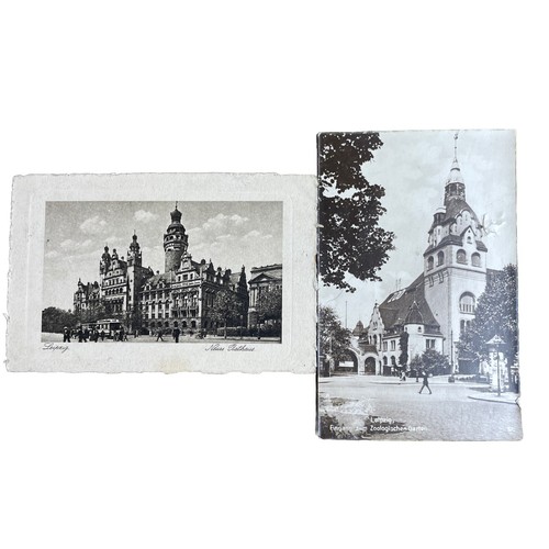 Postkarten leipzig 1932 - postkarten,