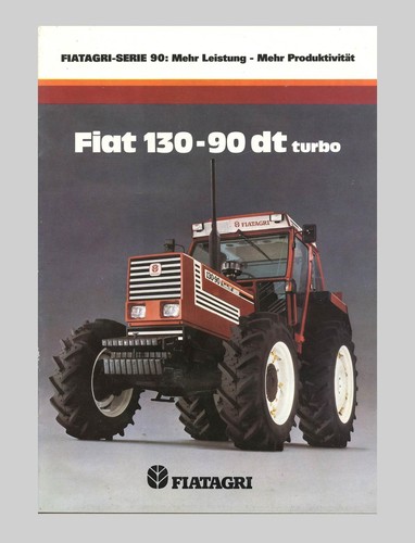 Fiat schlepper 130 - 130-90, turbo