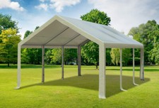 Partyzelt 4x6m Braun PVC